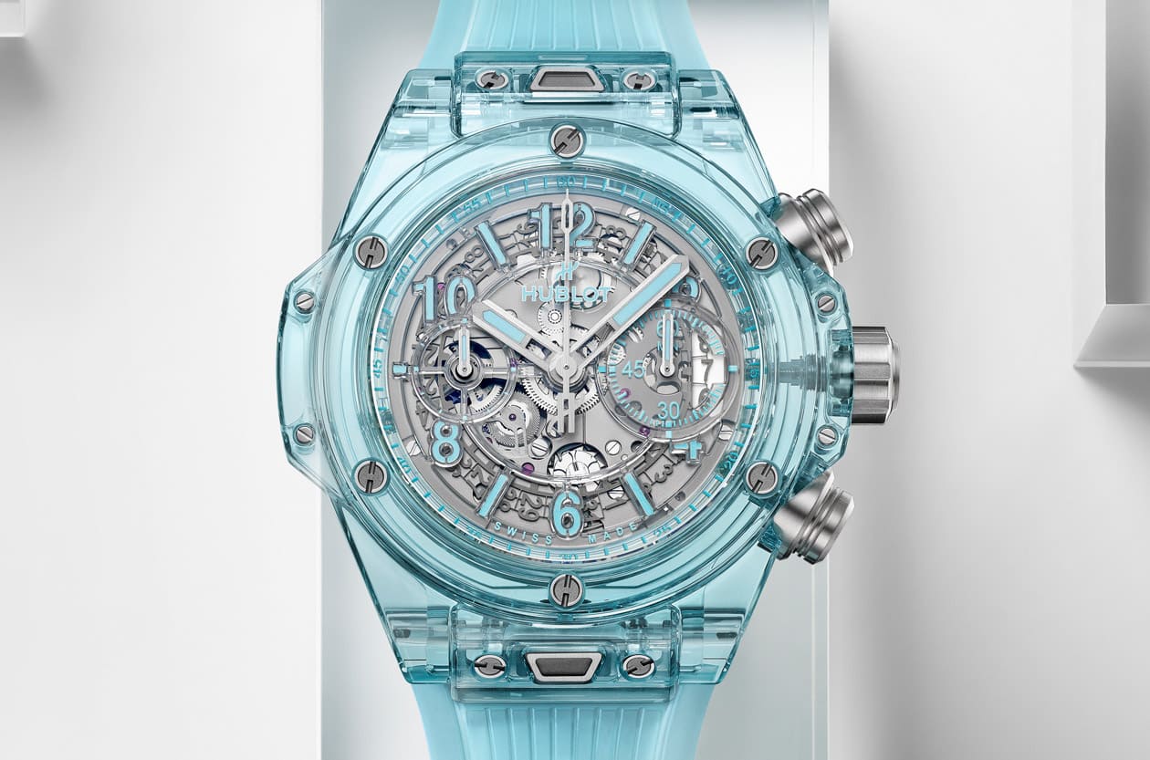 l罹cˮ{ʯ۔Hublot Big Bang Unico ǰδҊ{ɫ͸ˇ
